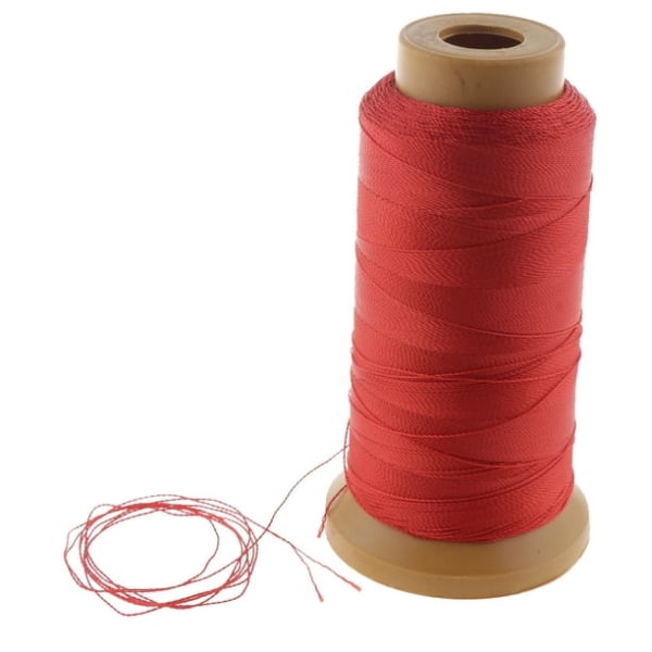 Polyester Sytråd Handstark Quilttråd (Stark Röd)