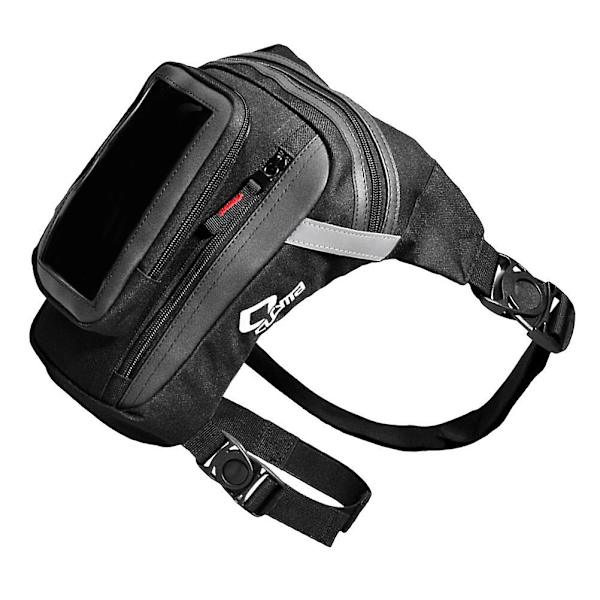 Midjeväsk Women Bike Drop Leg Bag Detecting Lårpack Lår Midjeväsk Midjeväsk Drop Leg Bag Tool Black 26.5X18cm