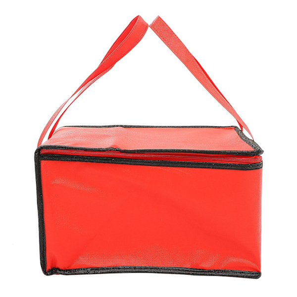 2 kpl Vedenpitävä Lounaskassi Kannettava Ruokakuljetuslaukku Eristetty Kakkukuljetuskori Punainen 35X35X20CM Red 35X35X20CM