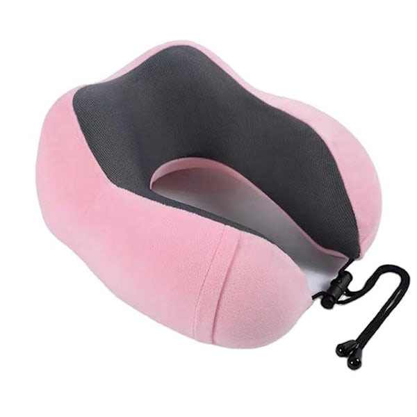 Memory Foam Rejsehovedstøtte med nakkestøtte, sovetilbehør, 80 Memory Pillow U-form 200TC til rejser, 100% polyester_xrzi 1