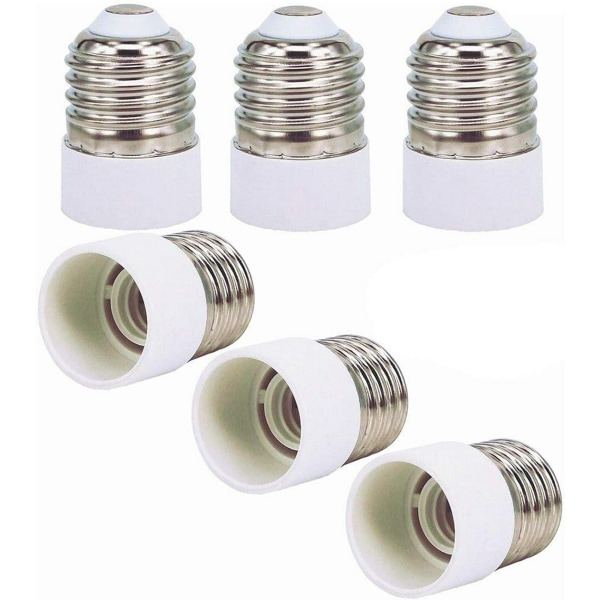 Lamphållare/Lamphållare Converter, 10 delar E27 till E14 Lamphållare Converter