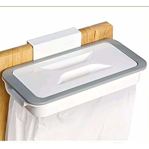 Sopåshållare med fästklipp för låda/dörr/möbel, perfekt för husbil, resor, hem, kök, återvinning