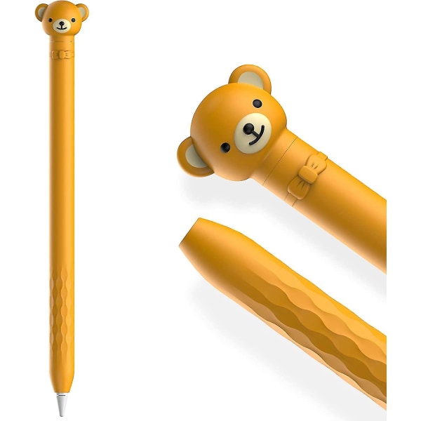 Sød tegneserie ipenalhus til Apple Pencil 1. GenerationBear Bear