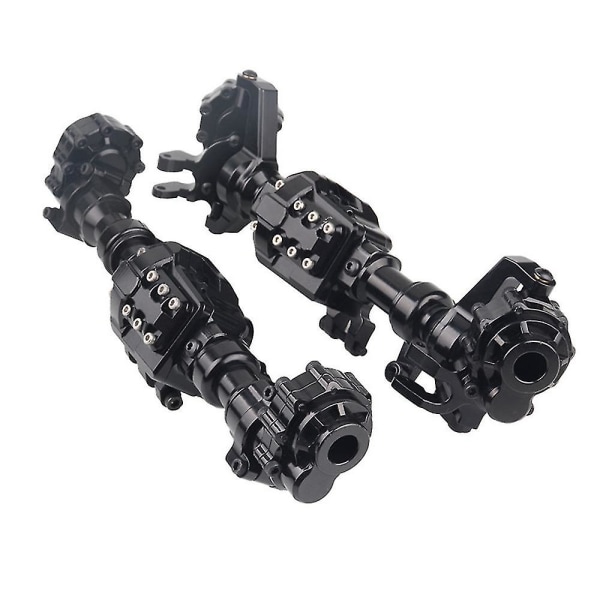 Metall Bakre Styrekule C Hub Carrier Portal Dekselsett Kompatibelt Med Traxxas Trx4 1/10 Rc Crawler Bil Upg