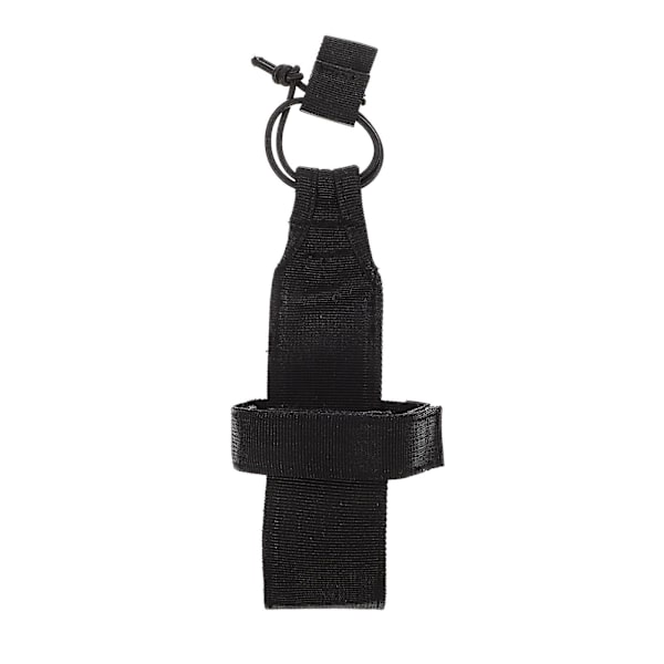 Pyörän ohjaustangon laukku juomakuppi pidike Pyöräily ohjaustangon laukku Vedenpullon pidike Kuljetin Ulkoilma Vesi Black 5X19CM