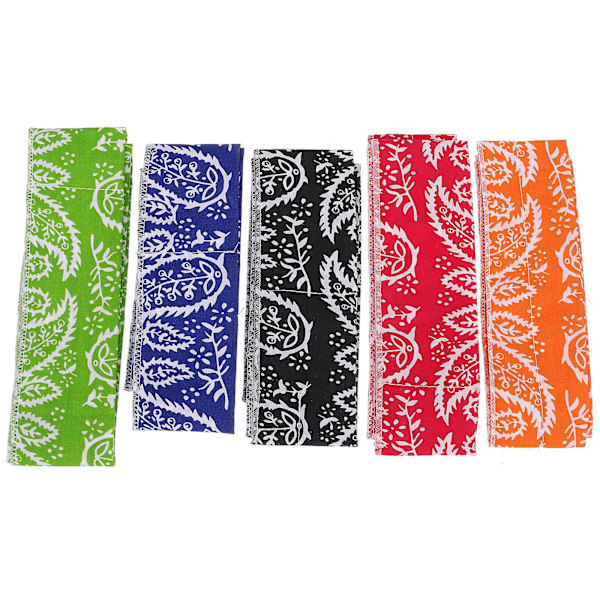 5 st hårbandanas Djurkylhalsduk Hundis-halsduk Katt-halsduk Krage Hundshalsduk Hund Sommar Kyl 100X5CM