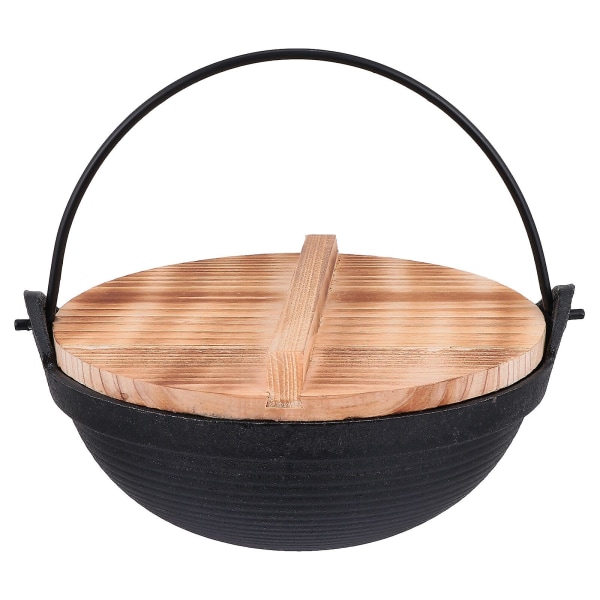 1 Sarja Ulkokäyttöön Sopivaa Valurautakattilaa Leirintään Ripustuskeittiövälineet Keittokattila Kansi Musta 19.5X19.5X6.5CM Black 19.5X19.5X6.5CM