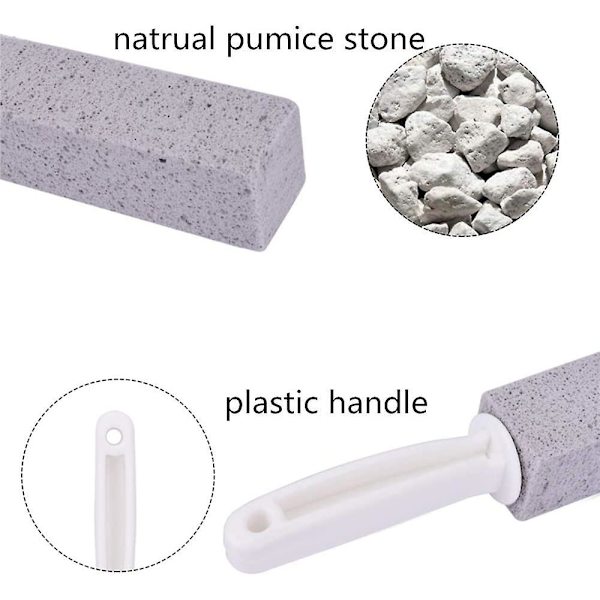 Kahvan Pumice-WC-puhdistuskivet Puhdistuskivet Kovaveden Poistaja WC-kulhon Puhdistaja Pumice-tikut Uima-altaalle, Keittiölle Ja Kotitaloudelle