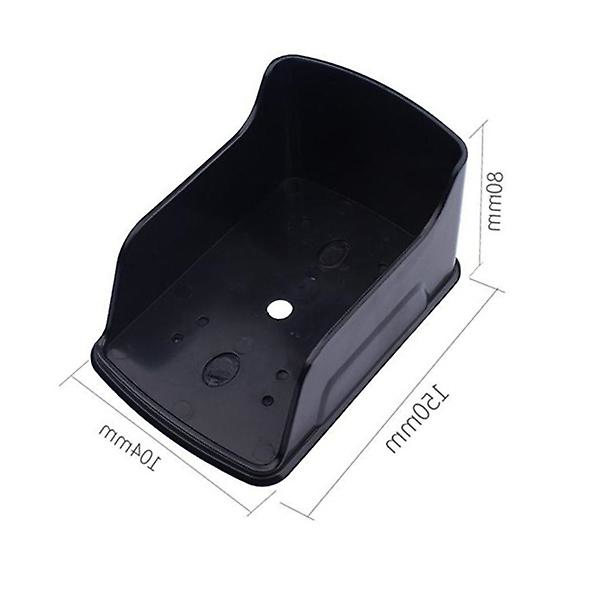 Tastaturkontroll Dörråtkomstmaskin Skydd Plast Regnskydd Regnskydd Dörrklocka Regnskal Svart1 Black 15X10X8CM