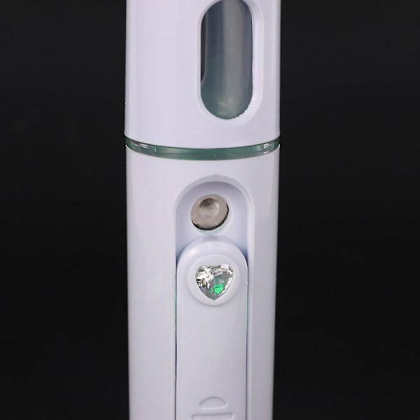 5x Ansigtsdamper Nano Damper Håndholdt Mister Ansigtsmist Spray Fugtighed Ansigts Sprayer Genopladelig(hvid)