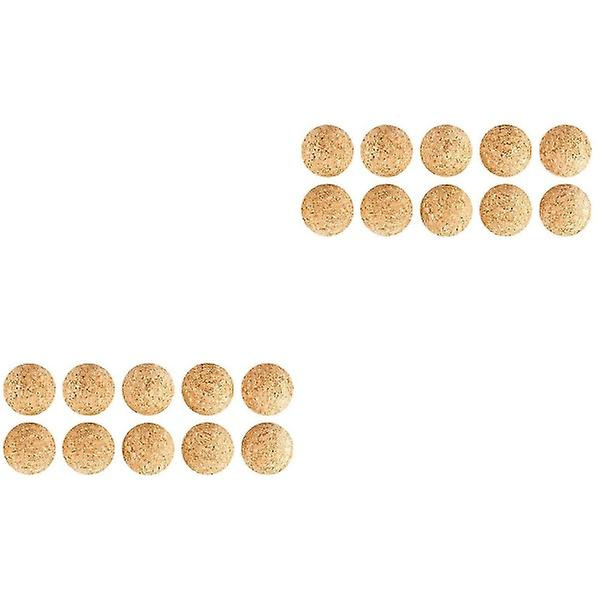 30 st. Kork Fotbollsspel Bordfotboll Fotboll Baby Foot Fussball 20 st 20 pcs