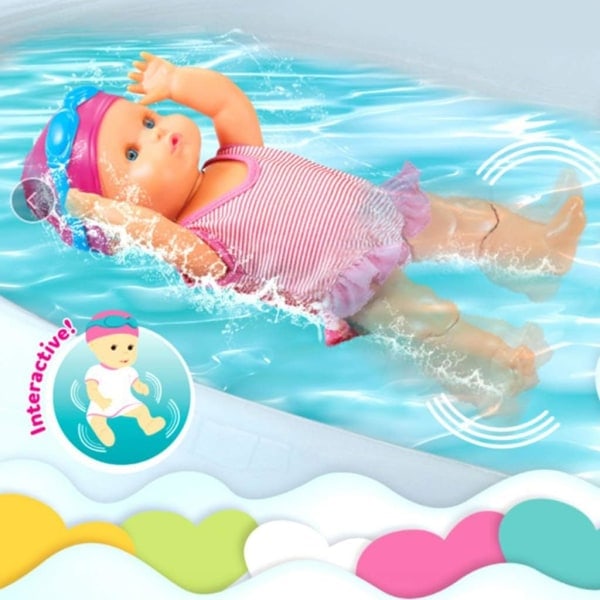 RYI)*Sällsynt fynd 1 st flytande docka babydocka tidig pedagogisk barnleksak för barn*