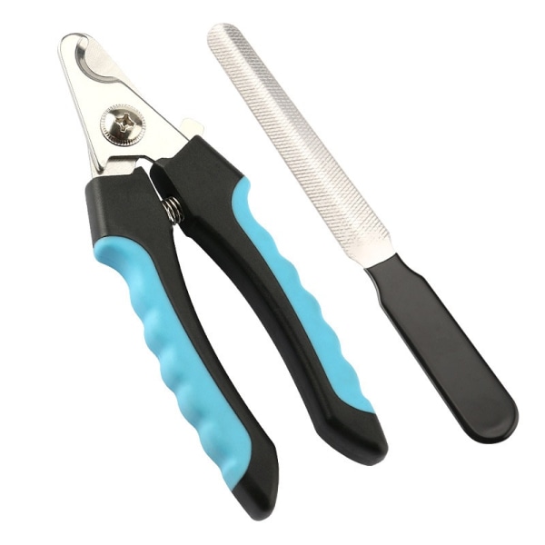 Dog, Cat Nail Clippers and Trimmers, Quick Safety Guard to Avoid Over-Cutting Toenail, Grooming Razor Sharp Blades & Nail File for