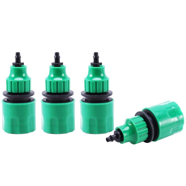 Havehøjsslange Adapter Envejs 4-pak