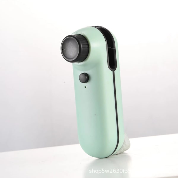 Mini-pussi sulkija, päivitetty USB-ladattava lämpösulkija, 2-in-1 lämpösulkija välipaloille & leikkuri, kannettava sirupussin sulkija