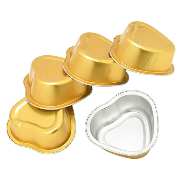 5 st Vaxburkar för Håravlägsning, Vaxvärmare, Ersättningstillbehör, Vaxvärmare, Vaxvärmare B Golden 7x6.6cm