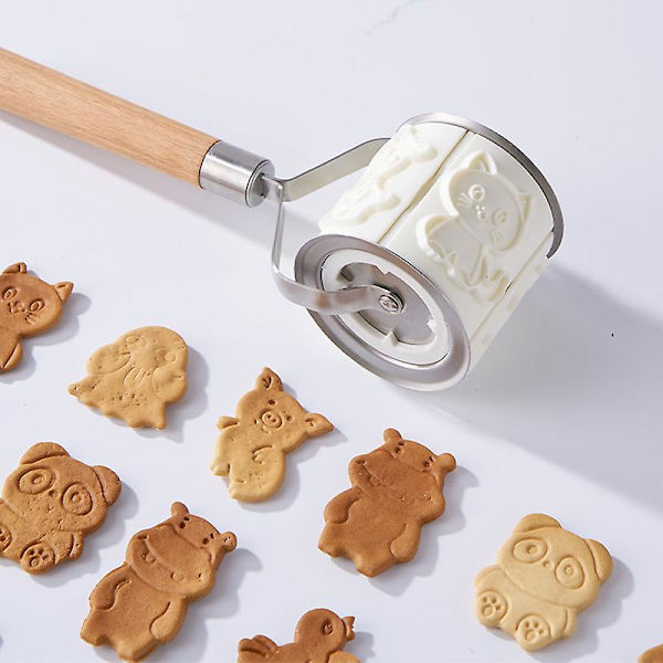 Keksformar med tecknade djur, bakformar för kakor, DIY-formar, roliga kakformar, bakset