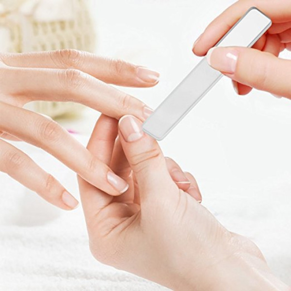 3-pack Metall Nagelbands-tryckare Professionella Nagelsalong Manikyrverktyg