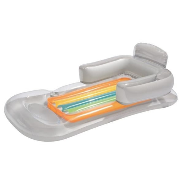 RYI_Oppustelig Madras / Badering / Luftmadras Badelegetøj Kopholder-6- Multicolor multifarve