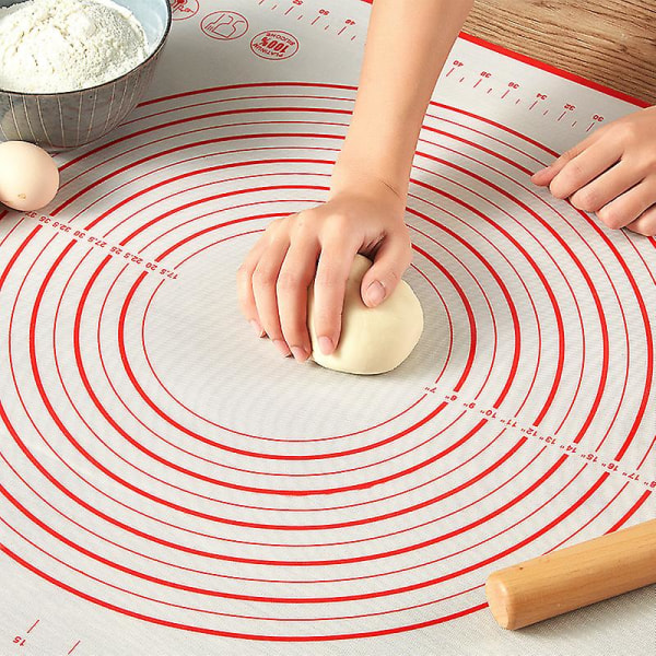 Silikon Bakmatta Non-stick - Bakplåtsfoder Återanvändbar, Flexibel, Non-stick, Lätt Att Rengöra