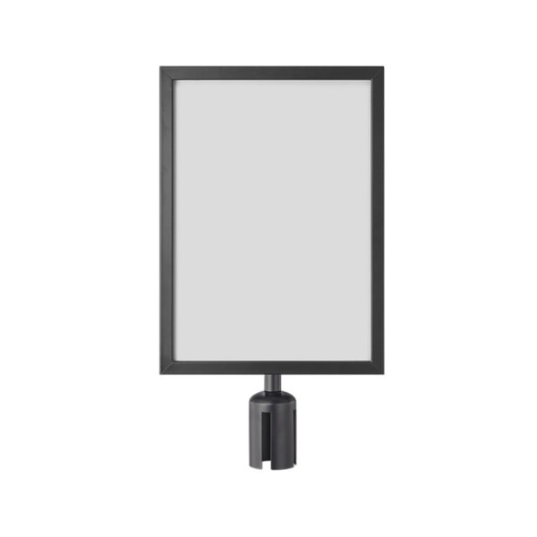 Portrettskjerm Dobbeltsidig skiltramme Crowd Control & Queue Barrier - Dobbeltportrett rammediameter uttrekkbart belte
