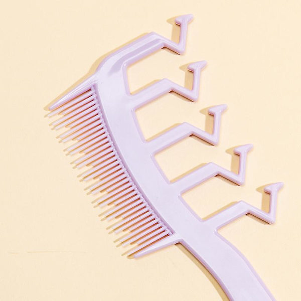 Hushålls Hår Slitskam Z-slits Hårborste Fluffig Styling Slät Hårkam (4st)