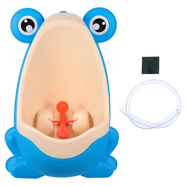 1 Sæt Børne Tegnefilm Stående Potte Toilet Urin Pottetræning Dreng Pissetræner Blå 20.5x14.5x31cm Blue 20.5x14.5x31cm