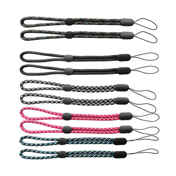 10 stk Armbåndsstropper Håndgrep Lanyards For Telefon Justerbare Hengende Stropper Tilfeldig Farge 23X0.5CM Random Color 23X0.5CM