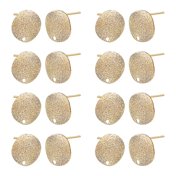 20 stk. Ørestikker Ørestikker DIY Legering Ørestikker Pinde Ørestikker Pinde DIY Ørestikker Pinde Smykkefremstilling Guld Golden