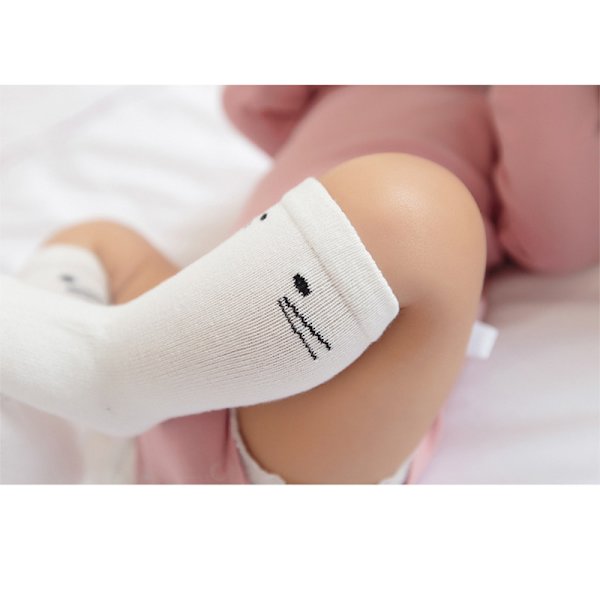 5-pak Toddler Piger Loop Fleece Leggings med Katteprint - Varme Vinter Strækbukser Strømper Strømpebukser Multifarvet