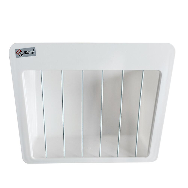 Kanin Hø-Bur Til Indvendig Madboks Kanin Fodertrug Grisebur Hø-Foder Kanin Hø-boks Hvid 25X20X14CM White 25X20X14CM