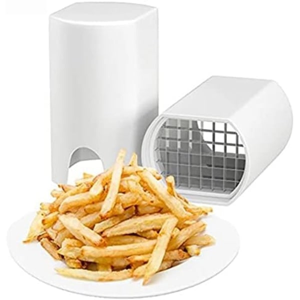 Manuell potetskærer, profesjonell pommes frites-skjærer, grønnsaker med gitter for skjæring