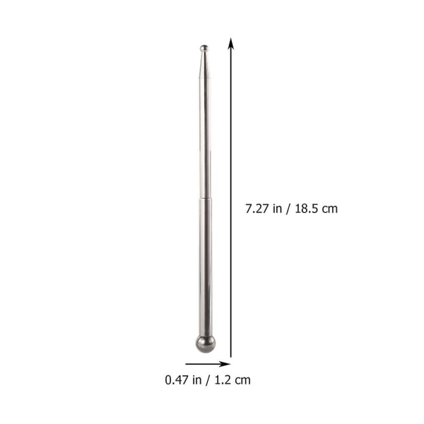 Hjemmeværktøjer Selvmassage Pinde Akupressur Trigger Finger Selvmassage Akupressur Bar Akupressur PenSilver18.5x1.2cm Silver 18.5x1.2cm
