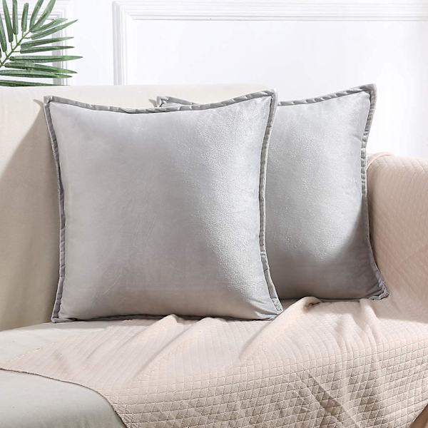 Stretch Kuddeöverdrag Soffa Kudde Möbelskydd Överdrag Soff Sittdyna Överdrag För Soff 3-Sits Kuddeöverdrag För Stol (3-Sits, Ljusgrå)