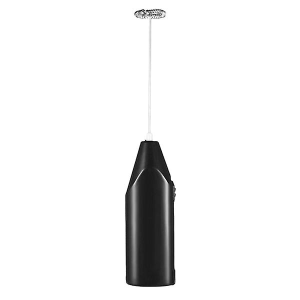 Elektrisk håndmikser Elektrisk eggpisker Miksingspisk Melkeskummer Melkelatte-skummer Svart 20,5X3,5CM Black 20.5X3.5CM