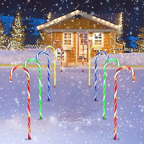 Solcelled Birkestang Lys Udendørs Led Solcellelys 8 Pak - Varmt Hvidt
