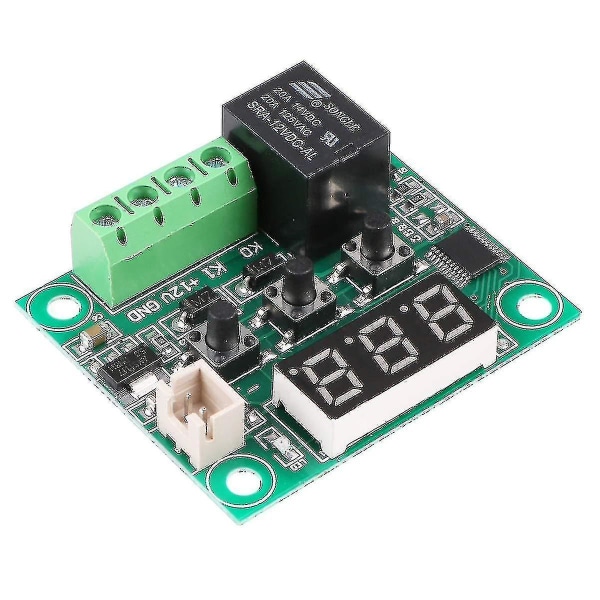 4 st W1209 12V DC Digital Temperaturkontrollmodul, Mikro Digital Termostat -50-110c Elektronisk