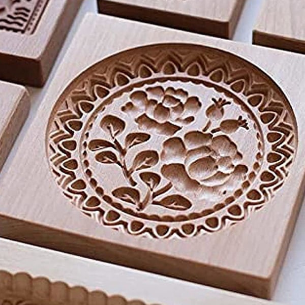 Køkken Træ Cookie Form Træ Peberkage Cookie Form Peberkage Cookie Form Fyr Køkken Tilbehør