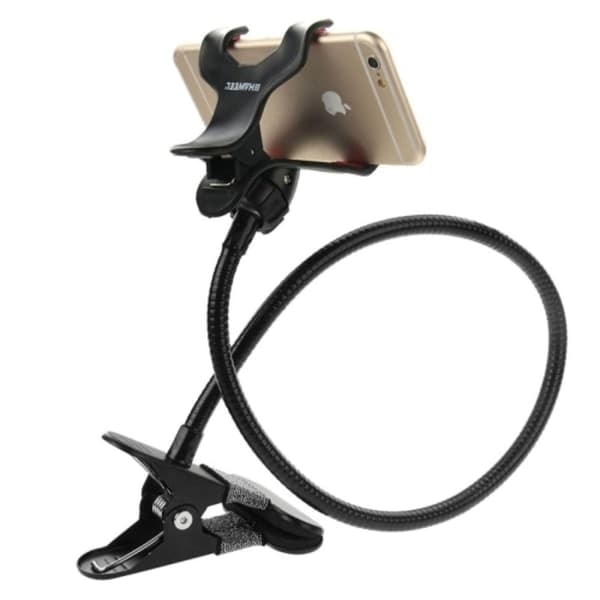 2-pak Mobilholder - Fleksibelt Stativ med Klemme til Mobil_RY