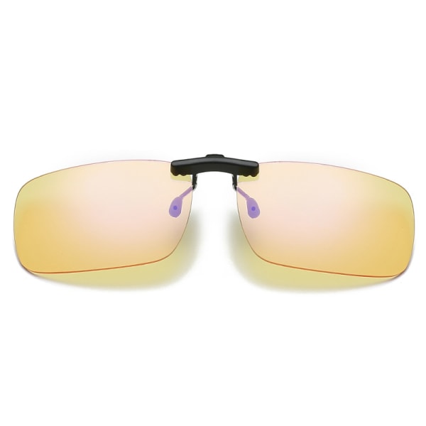 Computerbriller Klips på brillebriller for at blokere blåt lys, antireflekterende, anti-trætheds-UV for øjentræthed