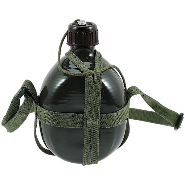 Retkeilyvesikattila Kannettava Vesipullo Ulkoilmavaellus Vesiastia (1.2l) Vihreä 18.5x12cm Green 18.5x12cm