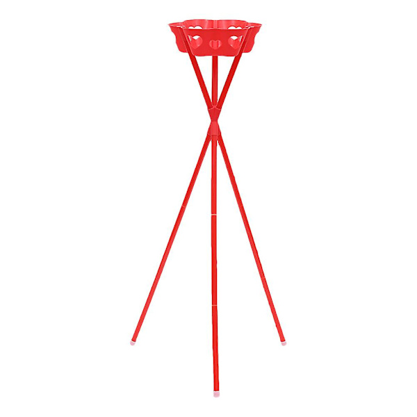 Plantepottestativ til indendørs planter, blomstercenterpiece, planteholder, rød, 117x30,5 cm Red 117x30.5cm