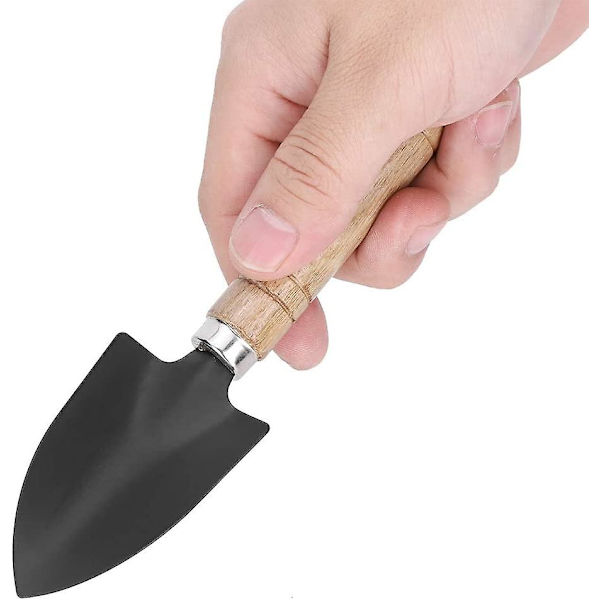 Hagespade Hage- og Spadeverktøysett 3-delt Mini Planter Hageverktøysett Spade Klo Rake Spade Blomsterplanteverktøy Ompottet