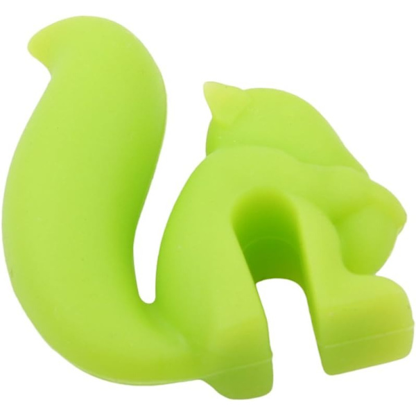 Silikon Søt Ekorns Teposeholder