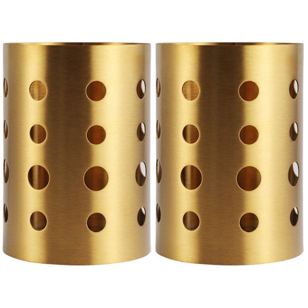 3 stk Allsidig Pinnerholder Pinnerboks Gaffel Skje Oppbevaringsorganisator 2 stk 17X10CM 2 pcs 17X10CM