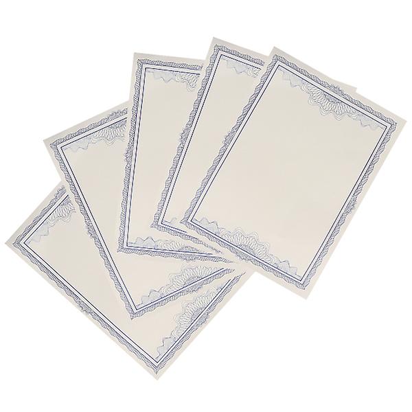 Tomt Utmärkelsepapper Tjockt Certifikatpapper Certifierat Papper Certifikatstryckpapper Tomt Slätt Ce 30X21X0.1CM