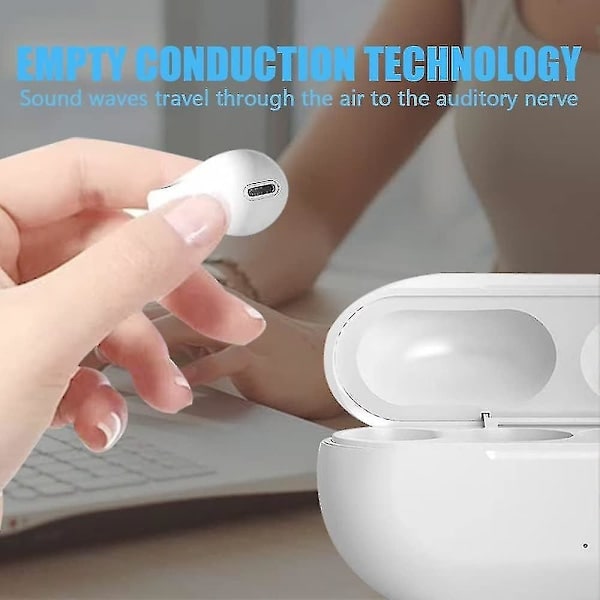 Langattomat kuulokkeet luujohtokuulokkeet, avoimet kuulokkeet langattomat Bluetooth, Bluetooth-luujohtokuulokkeet_RY