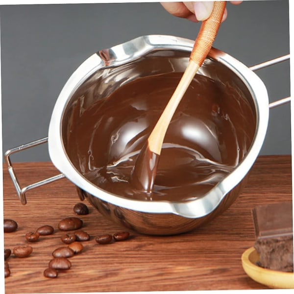 Varmesmeltedigel Vanntett sjokoladesmeltedigel Vokssmeltedigel, sjokoladesmeltedigel (1 stk, sølv)