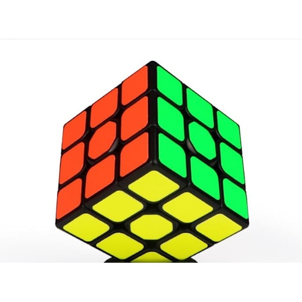 Rubiks Kube 3x3 Profesjonell Warrior Speed Puzzle Pedagogisk Leke_RY