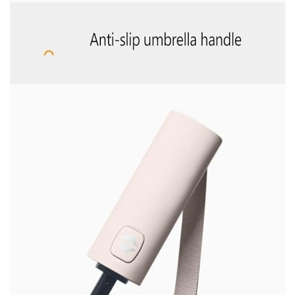 Foldbar Paraply Automatisk Anti-UV Solskærm Vejrbestandig 12 Ribber Stærk Paraply Øget Diameter